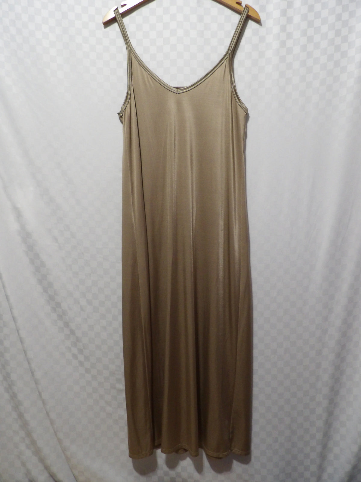 Tan Slip Dress | L