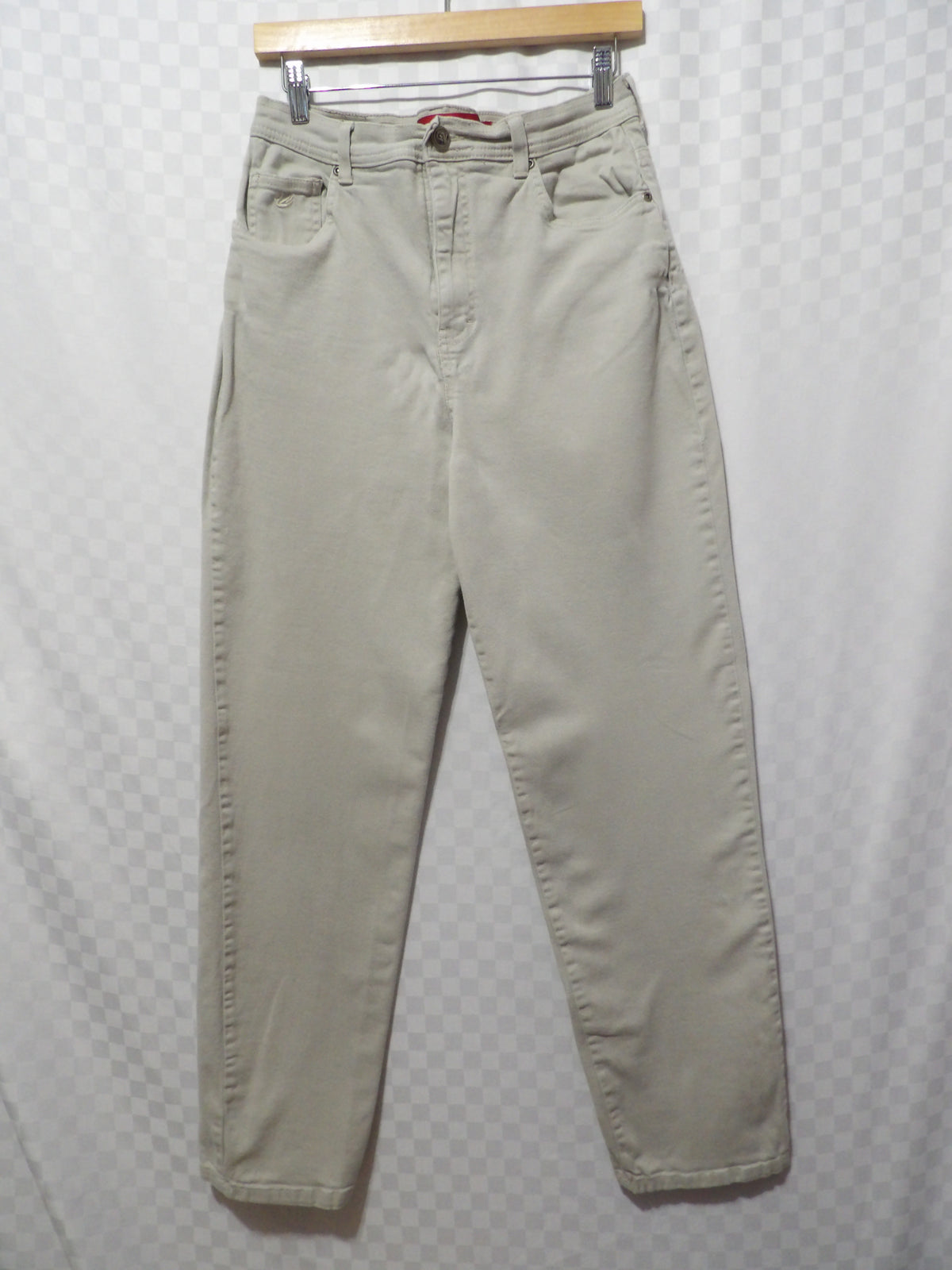 GLORIA VANDERBILT High Waisted Khaki Jeans | 10