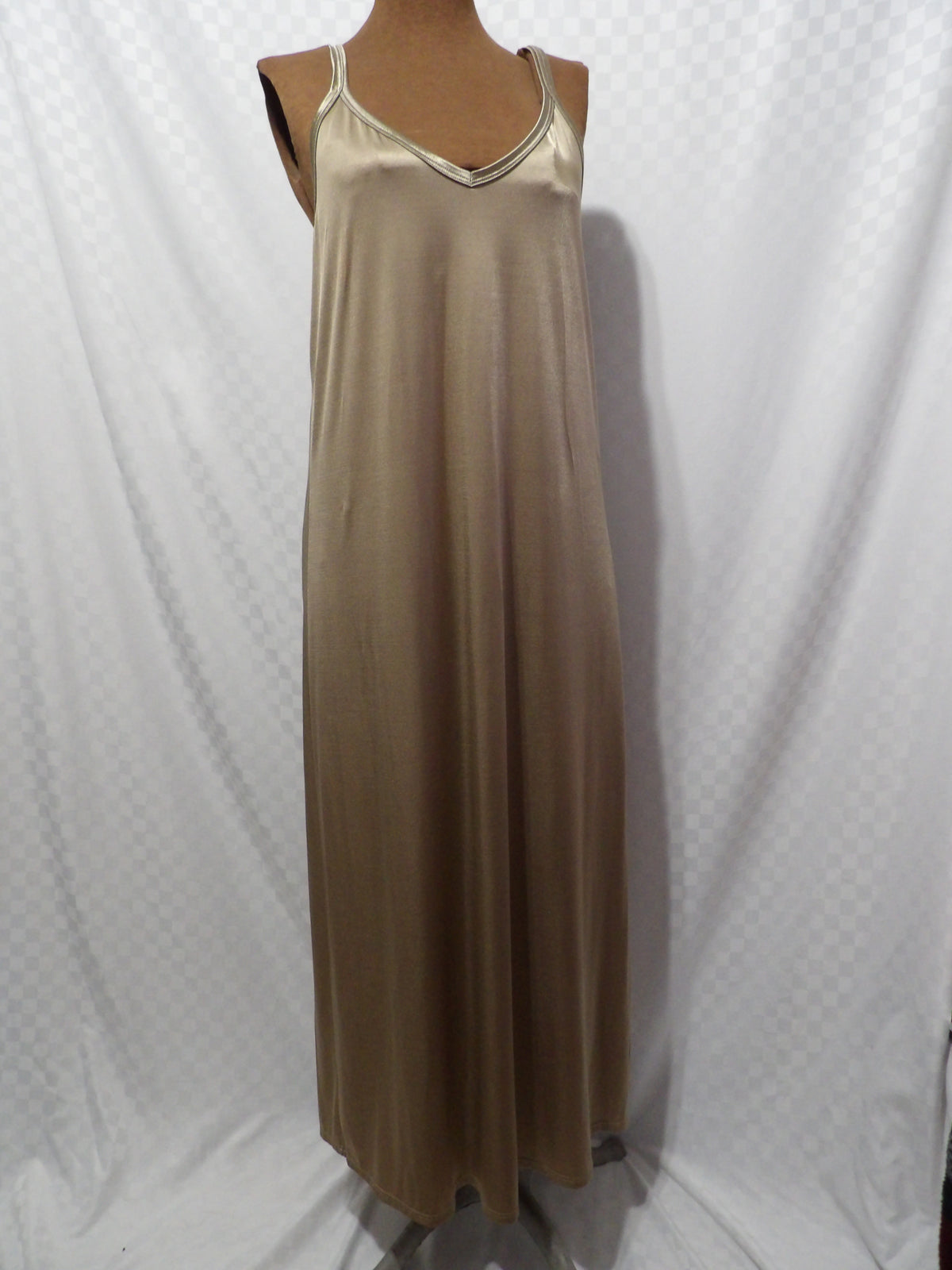 Tan Slip Dress | L