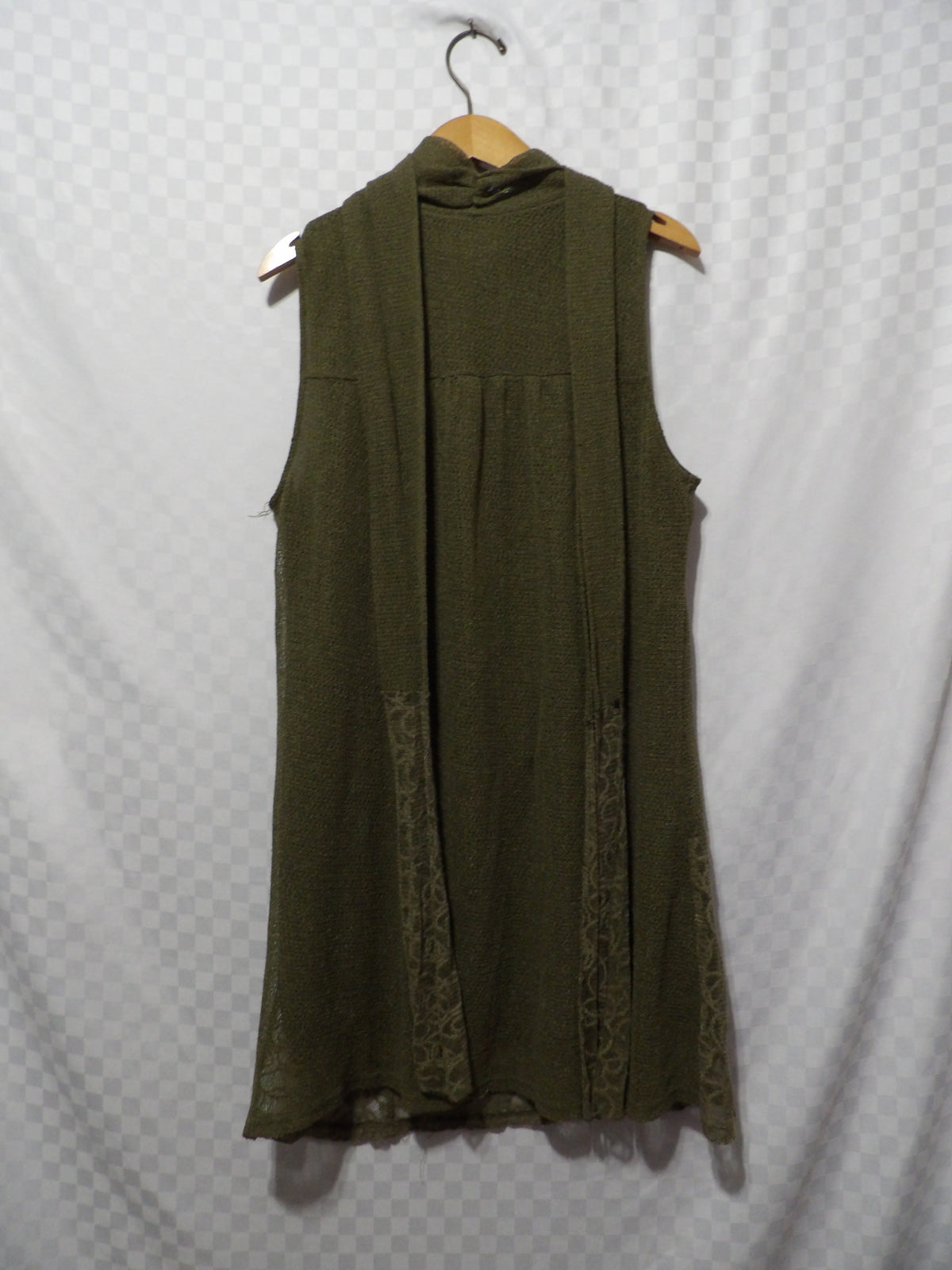 PERCH by Blu Pepper Dress w/ Attached Scarf | XL