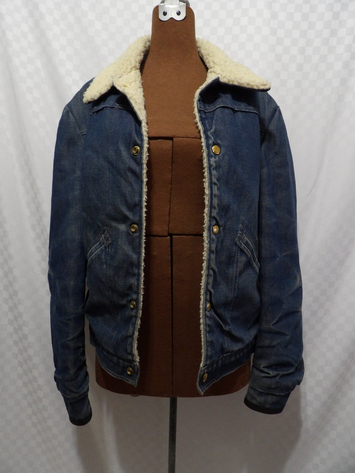 WIMAN Vintage Trucker Denim Jacket | M