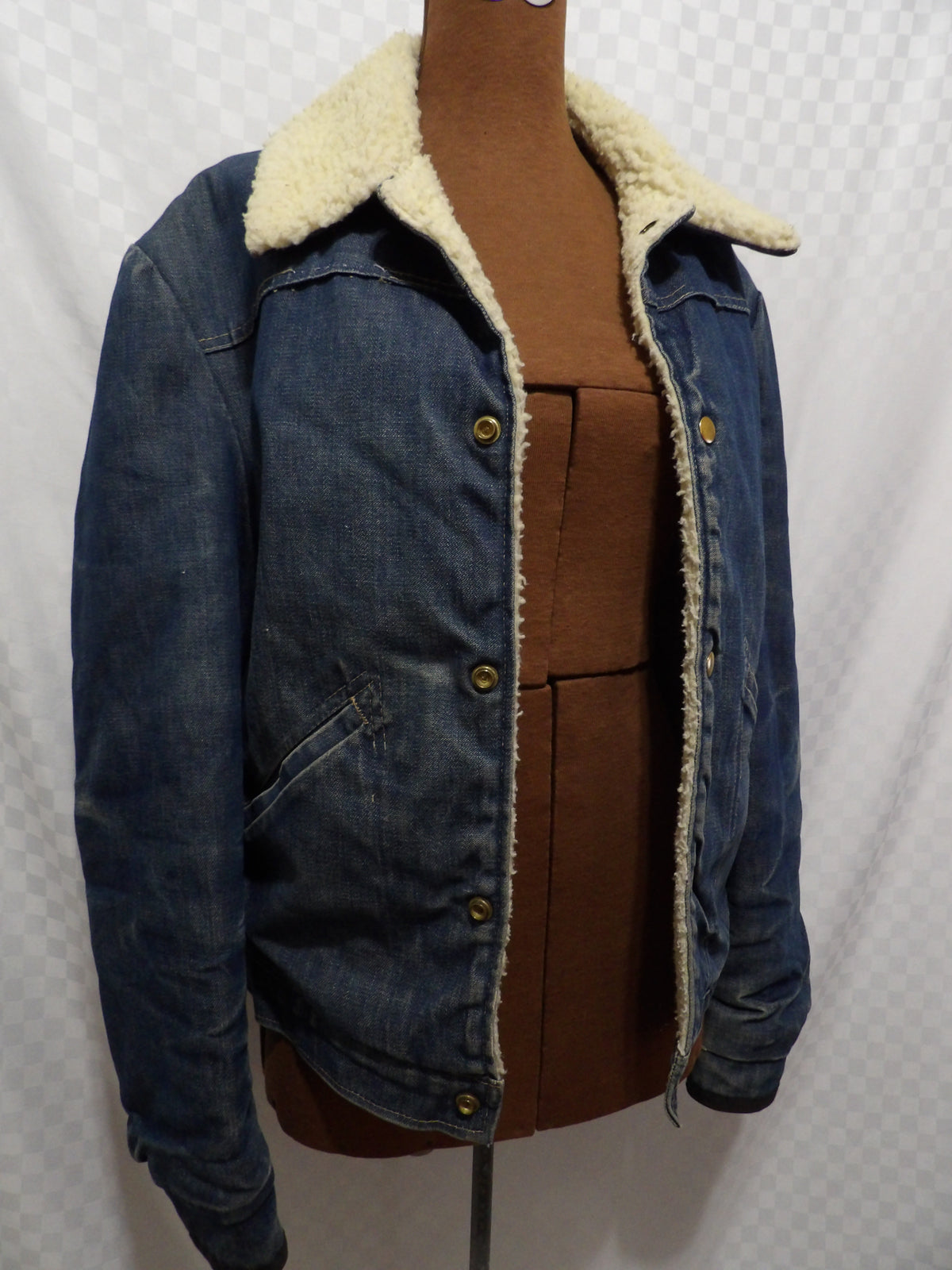 WIMAN Vintage Trucker Denim Jacket | M