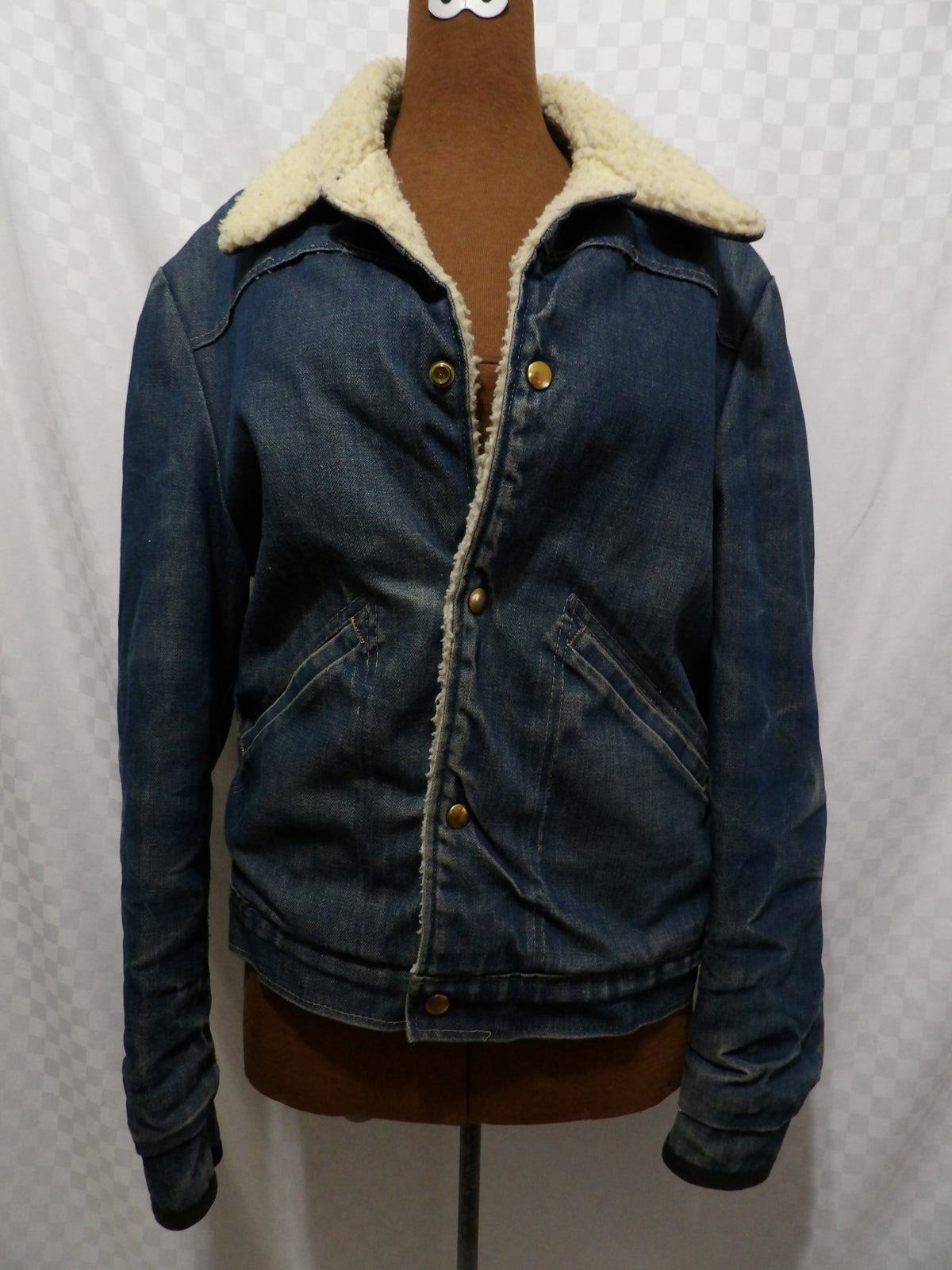 WIMAN Vintage Trucker Denim Jacket | M