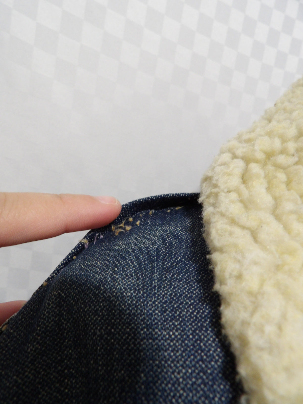 WIMAN Vintage Trucker Denim Jacket | M