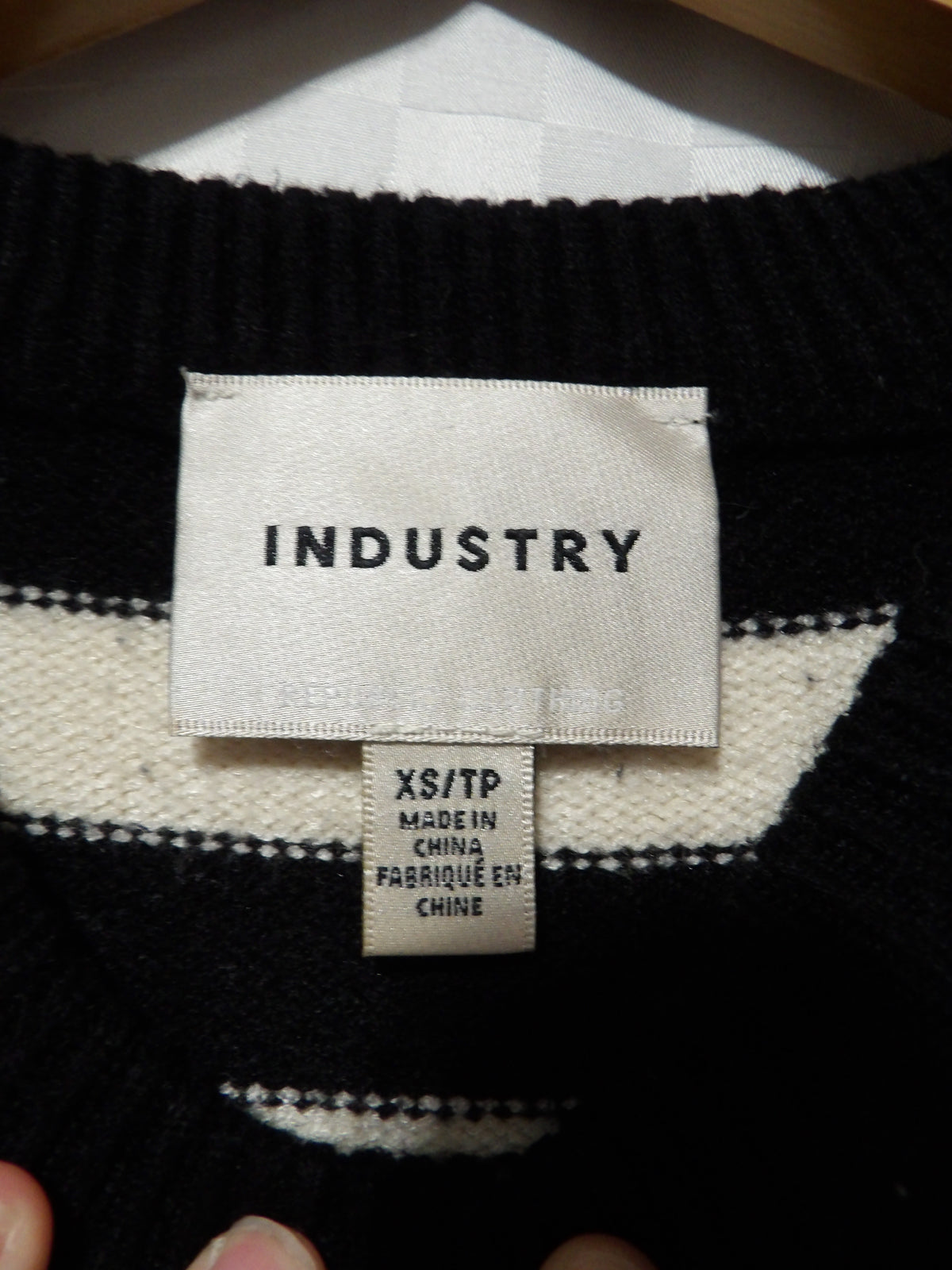 INDUSTRY Striped Sweater | XS