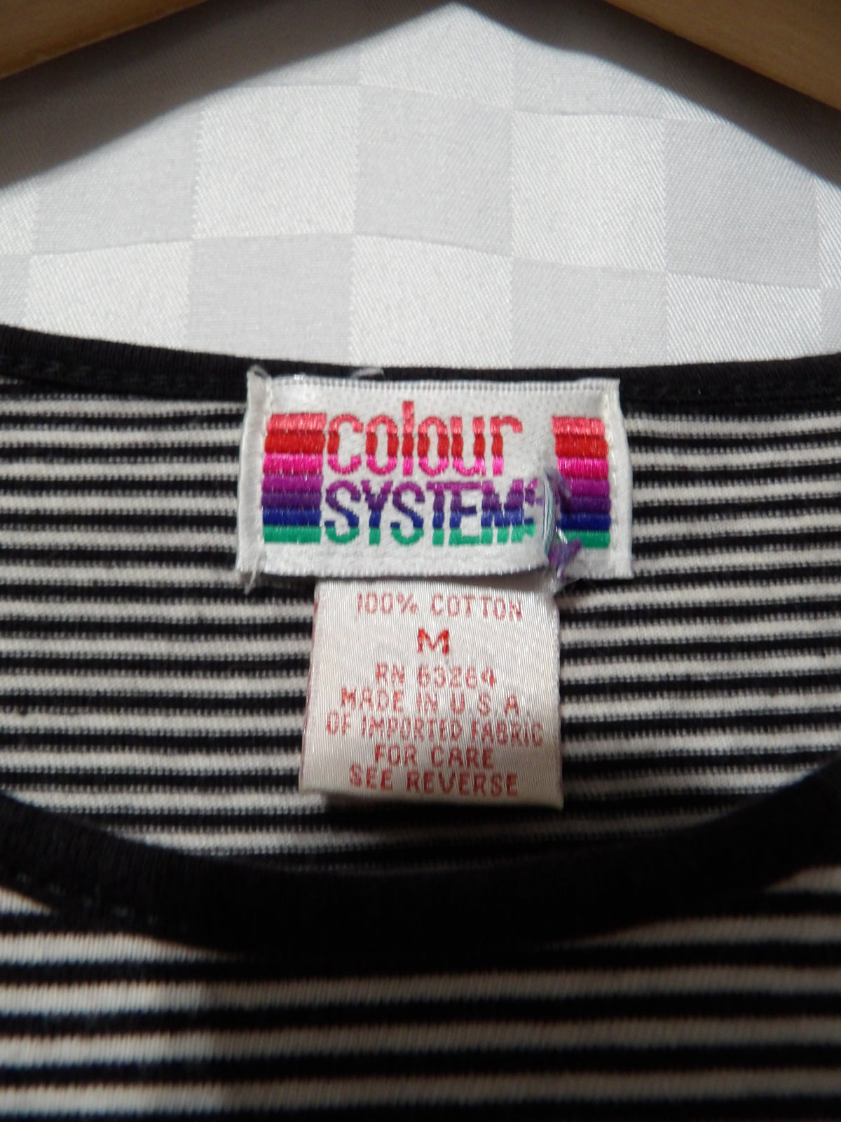 COLOUR SYSTEM Vintage Striped Tee | M