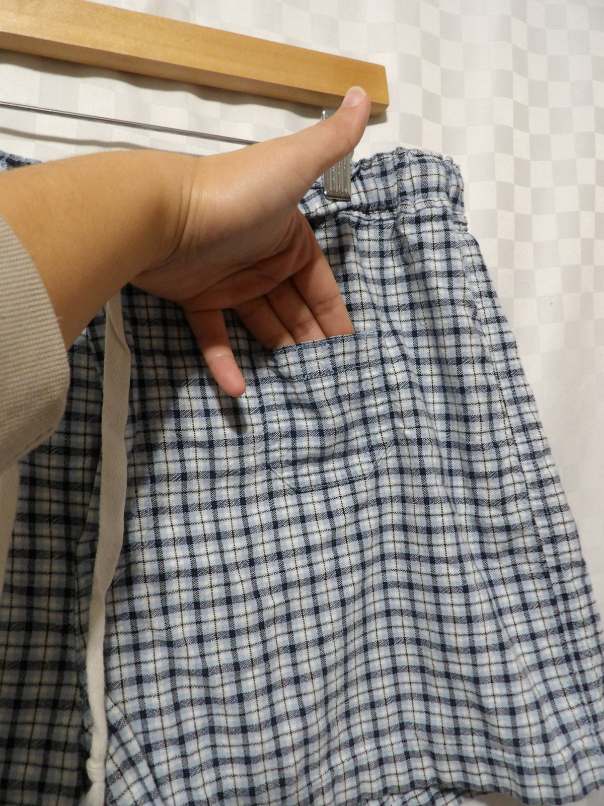 FADED GLORY Vintage Plaid Pajama Shorts | L