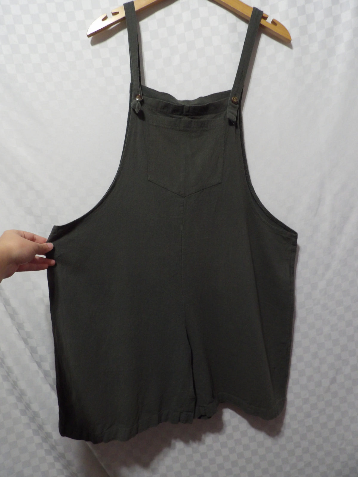 SHEIN Green Short Overalls | XL
