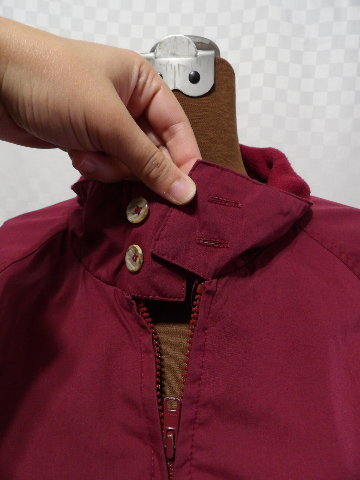 Vintage Burgundy Jacket | XL