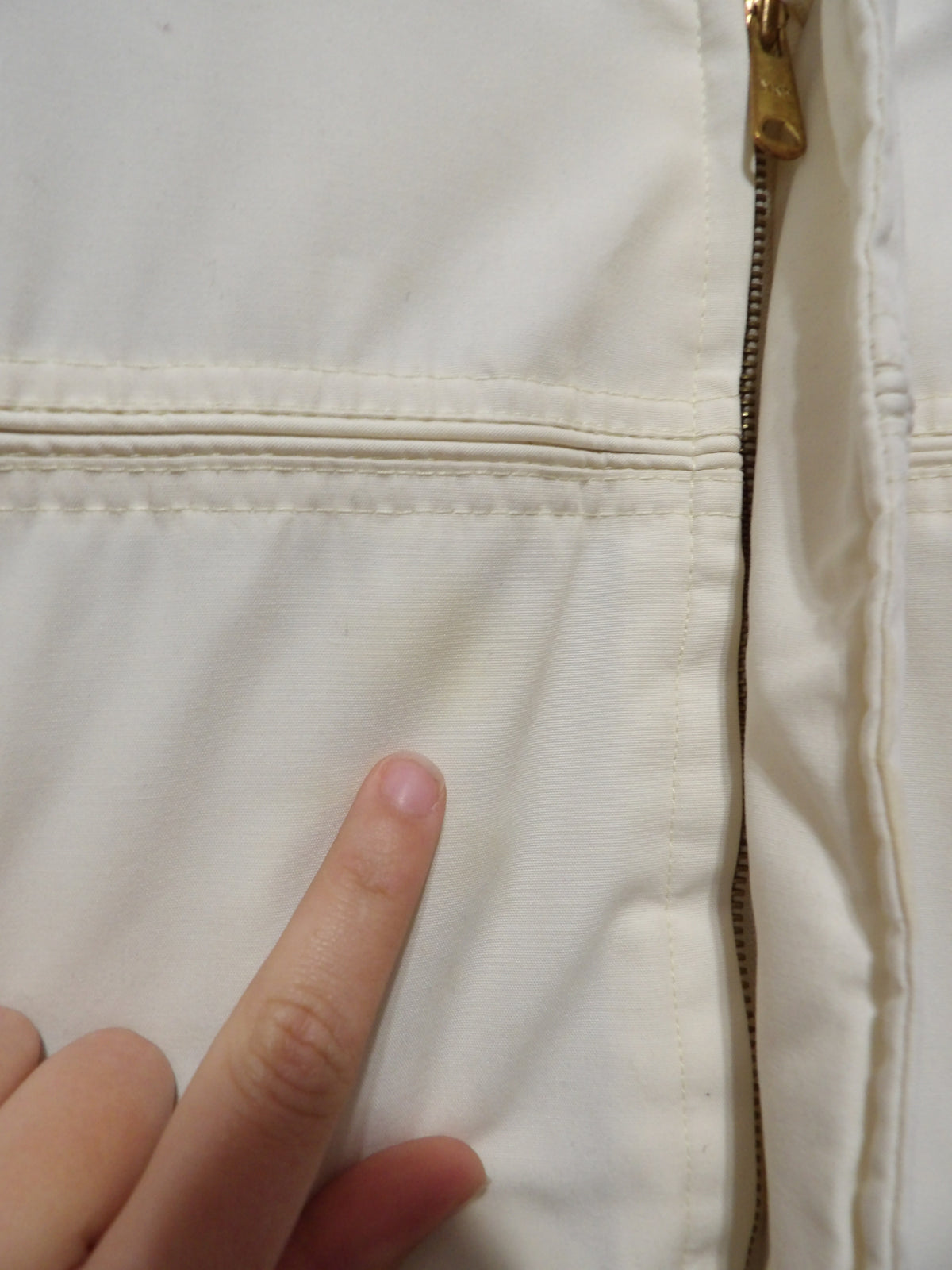 HILL & ARCHER Vintage White Jacket | XL