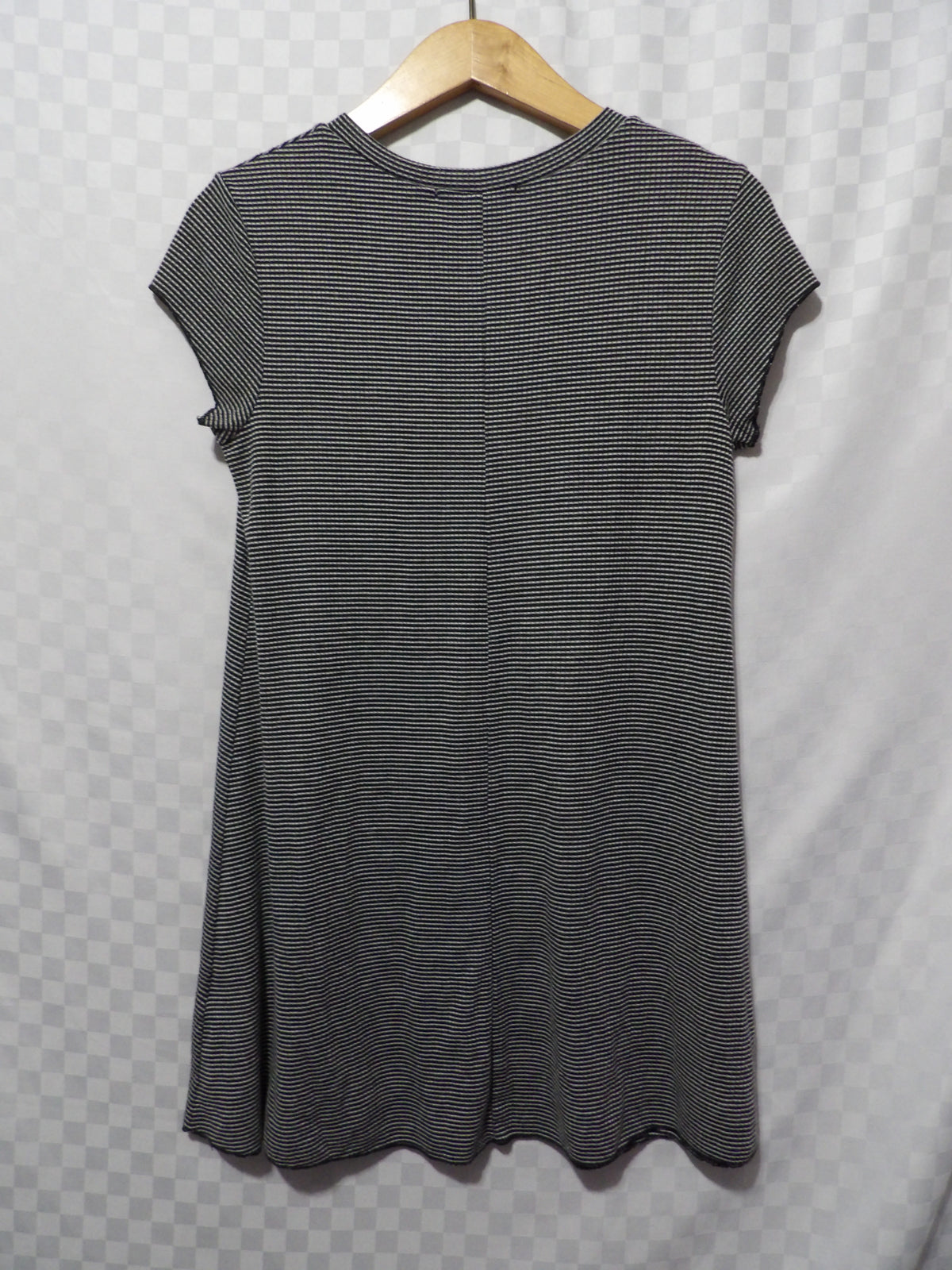 ADAM LEVINE Striped Tee Shirt Dress | M