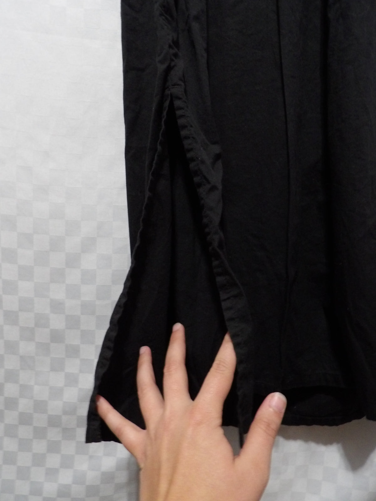 FREE ASSEMBLY Smocked Midi Dress w/ Puffy Sleeves | S