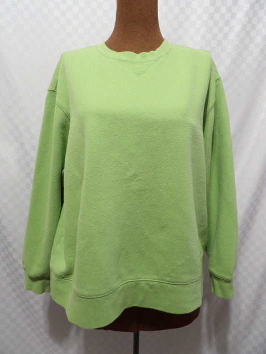 CLASSIC ELEMENTS Vintage Green Crewneck | L