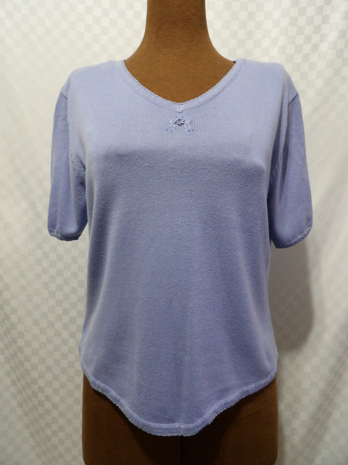 CHRISTOPHER & BANKS Hand Embroidered Blouse | M