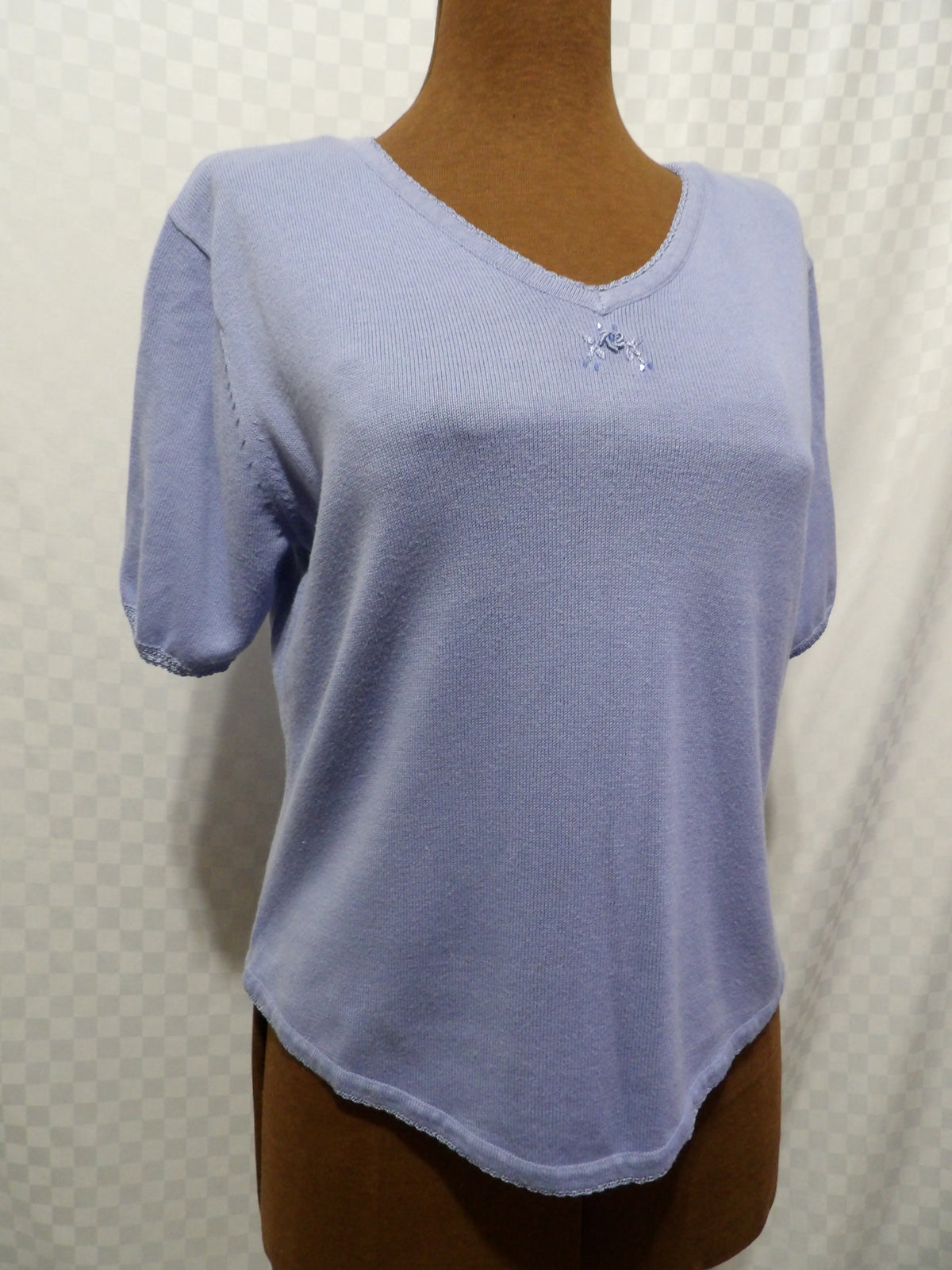 CHRISTOPHER & BANKS Hand Embroidered Blouse | M
