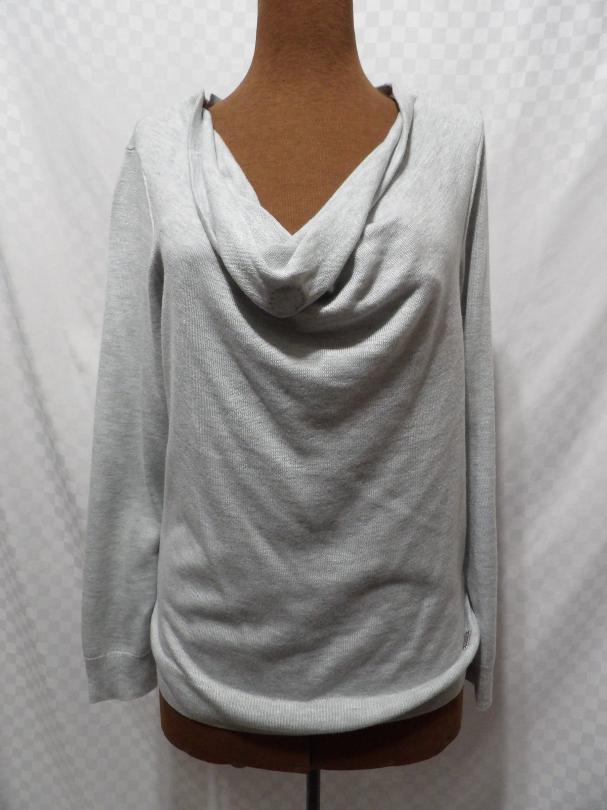CALVIN KLEIN Cowl Neck Pullover Sweater | S