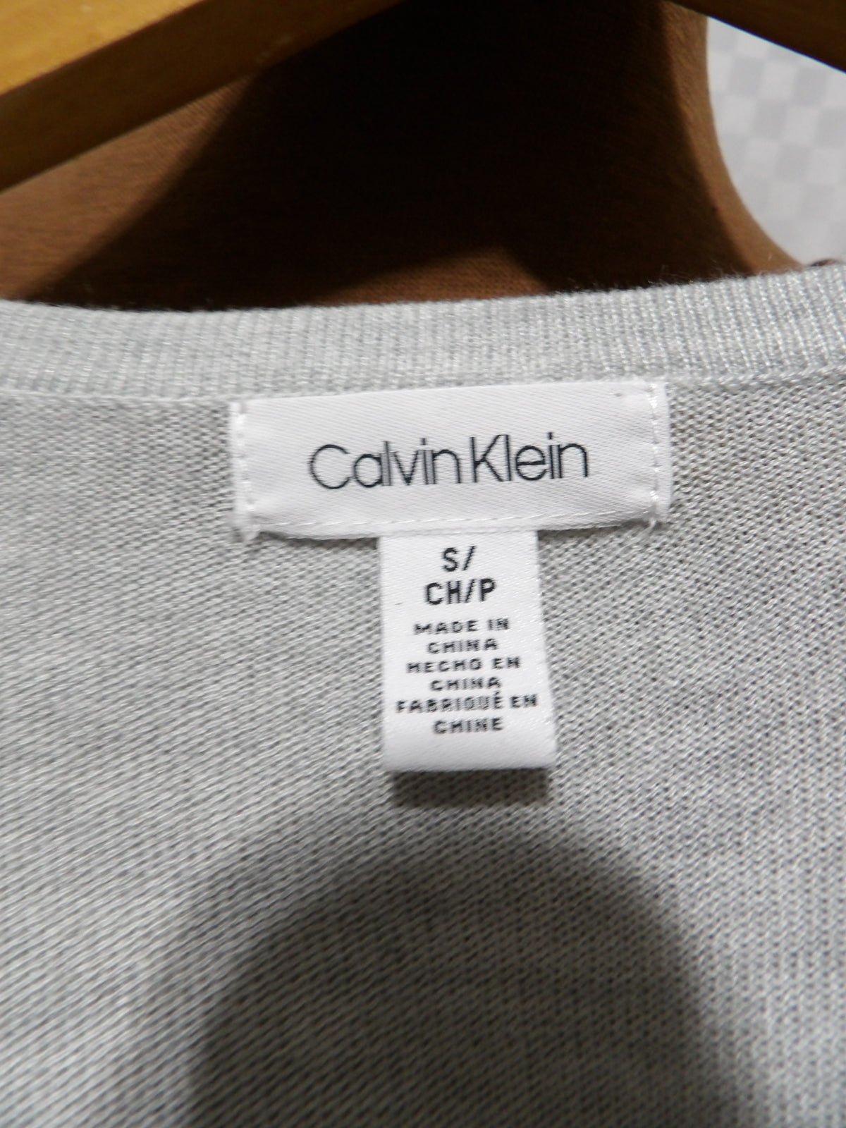 CALVIN KLEIN Cowl Neck Pullover Sweater | S