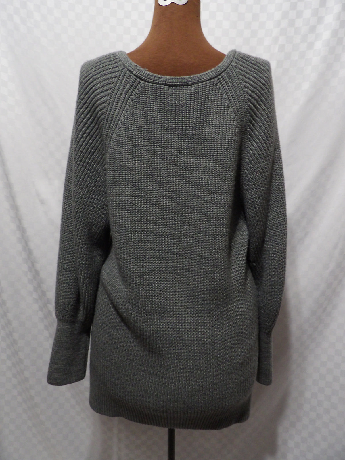 FALLS CREEK Gray Relaxed Fit Sweater | XL