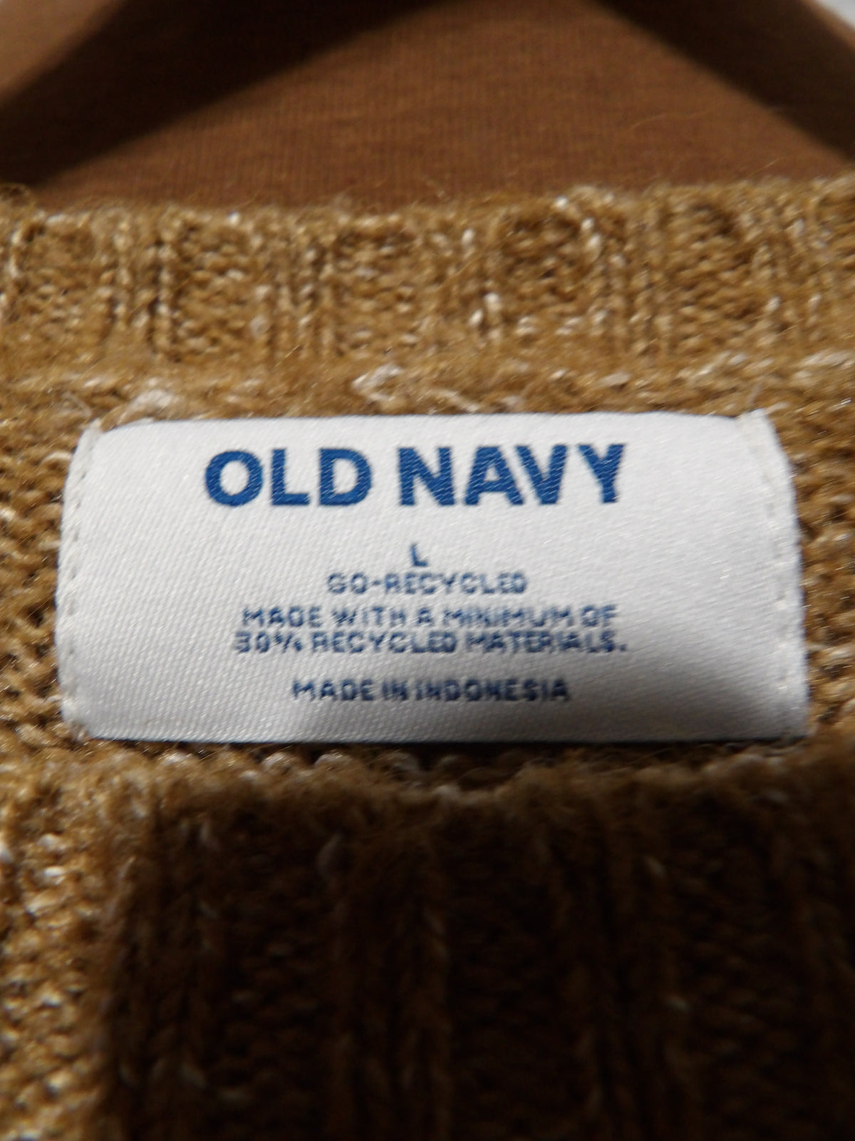 OLD NAVY Tan Sweater | L