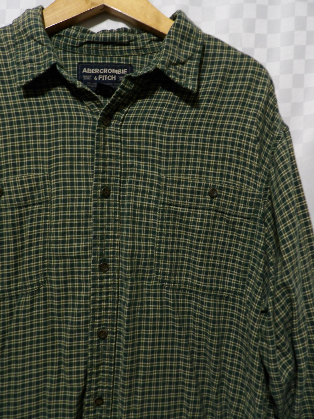 ABERCROMBIE & FITCH Vintage Wool Flannel | L
