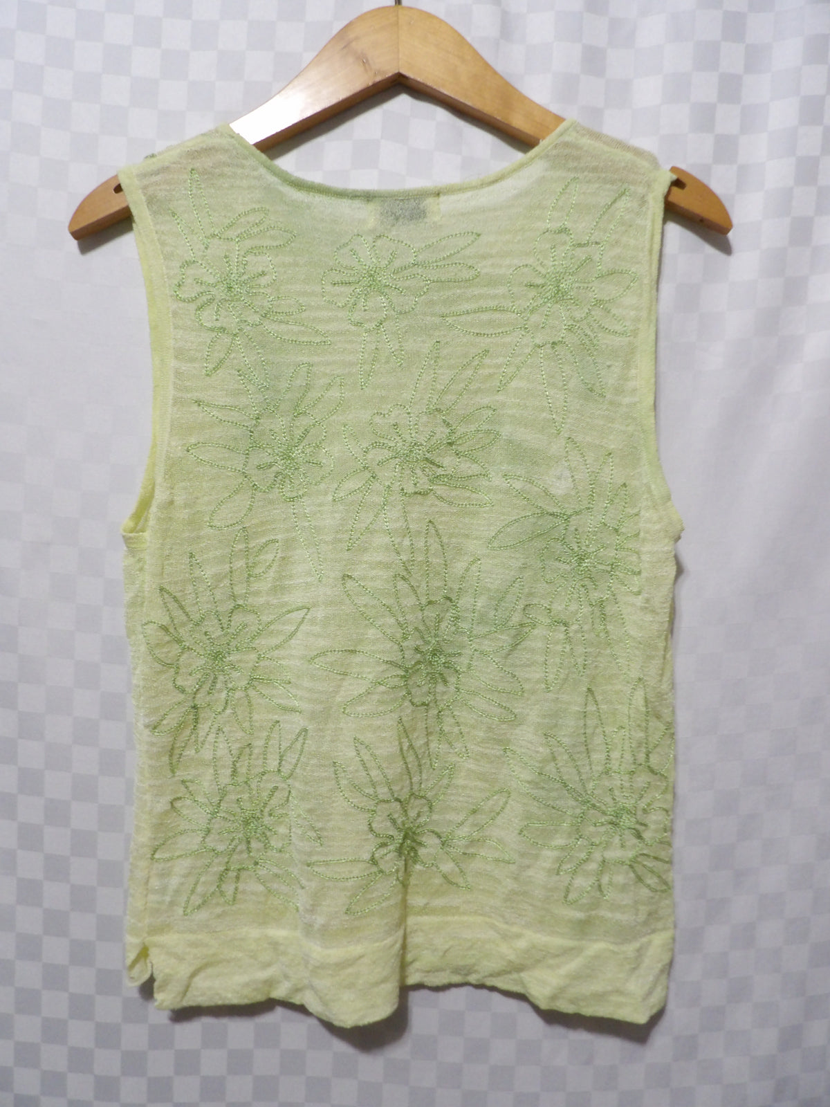 KALIKO Vintage Embroidered Floral Tank Top | 16