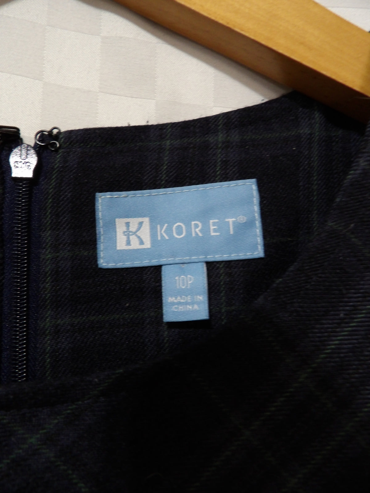 KORET Vintage Plaid Mini Dress | 10P