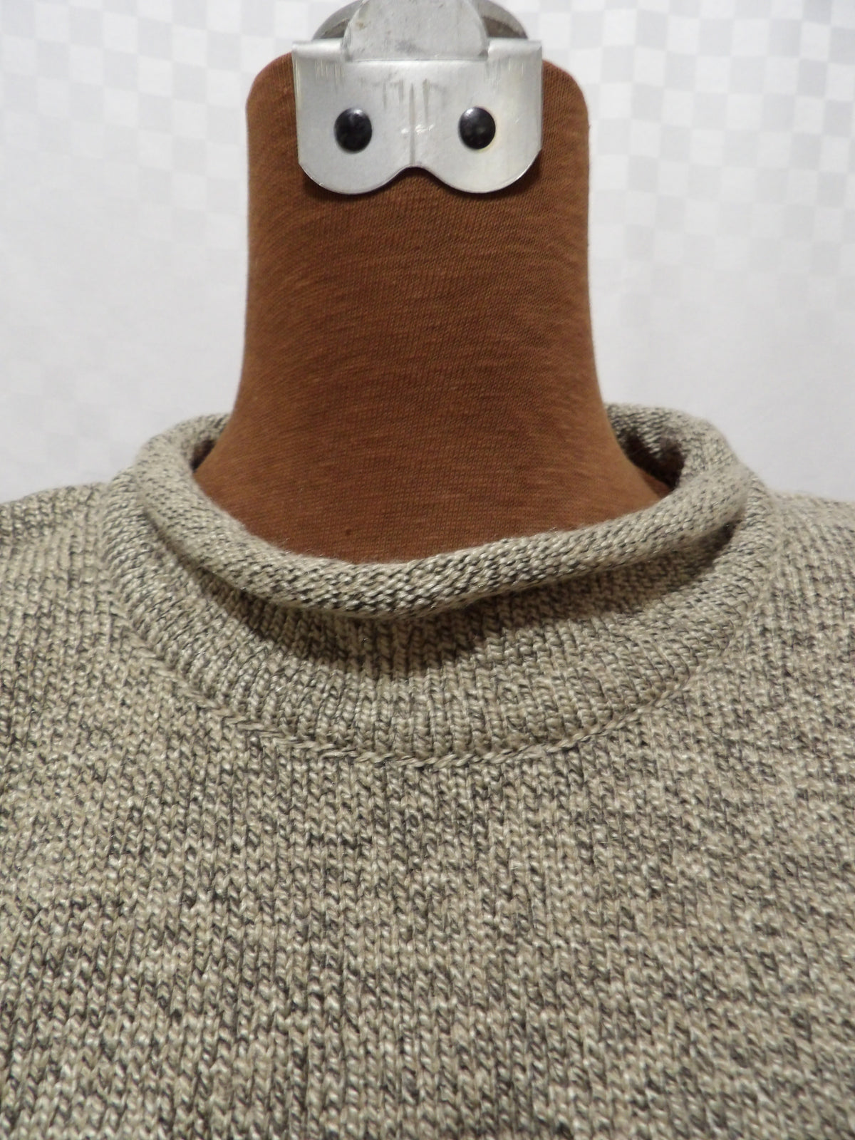 BASIC EDITIONS Vintage Mock Neck Sweater | XL