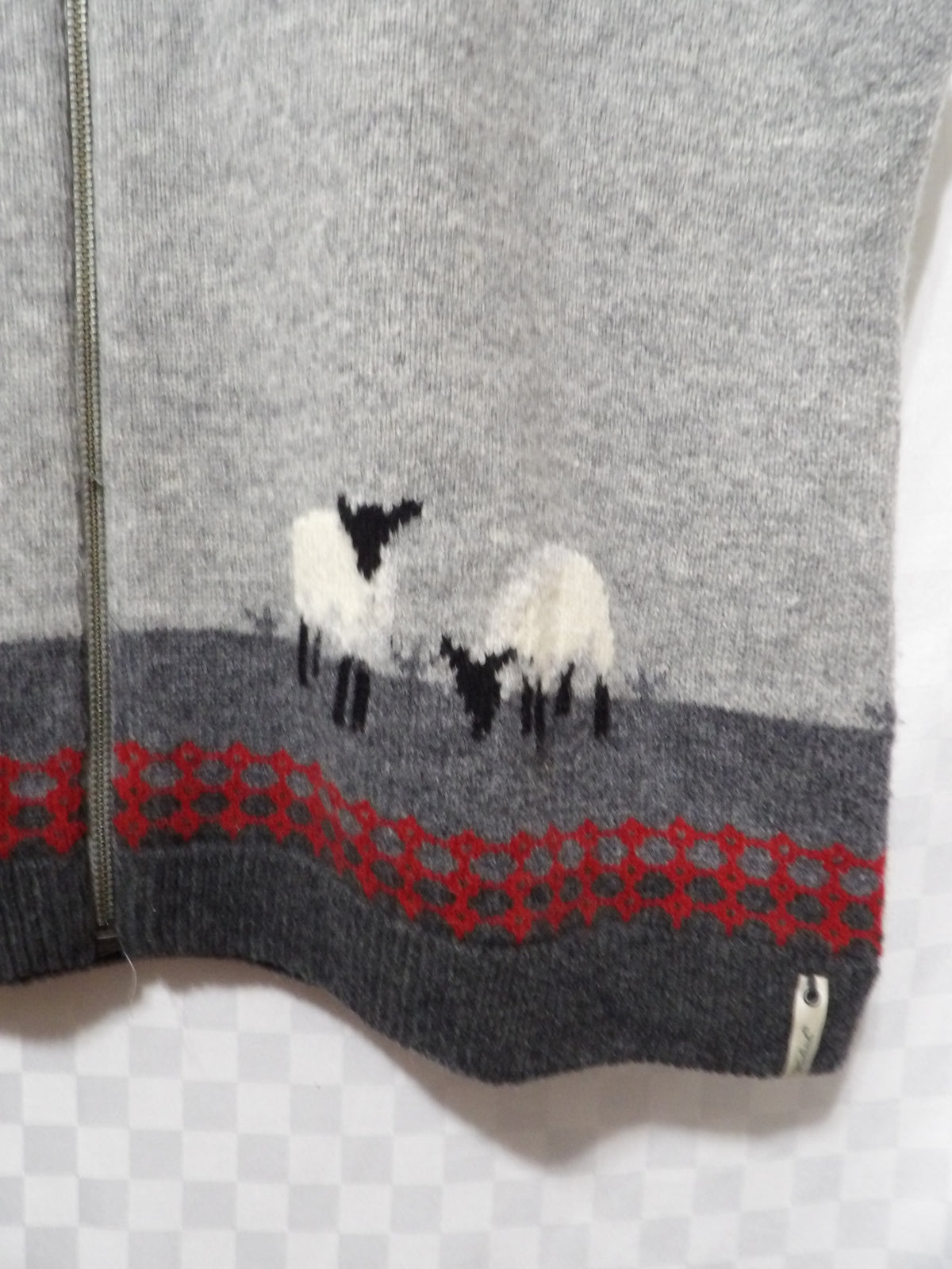 WOOLRICH Grazing Sheep Sweater Vest | XL