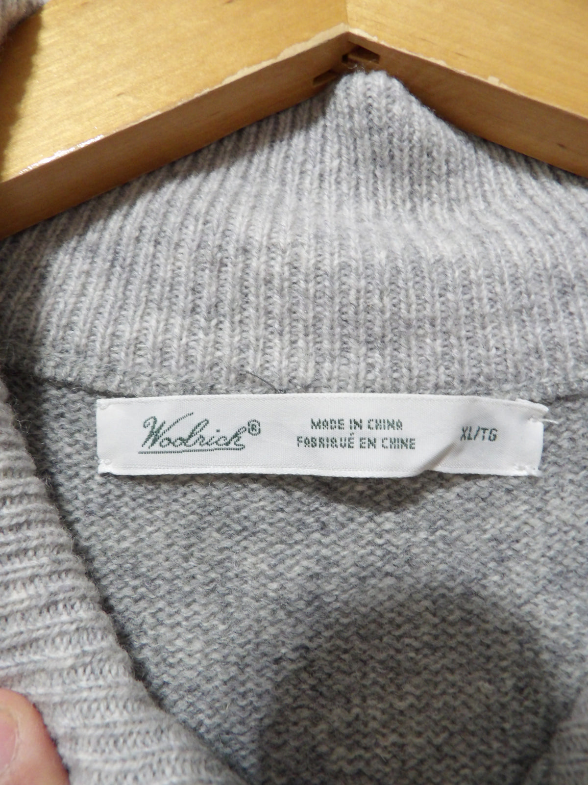WOOLRICH Grazing Sheep Sweater Vest | XL