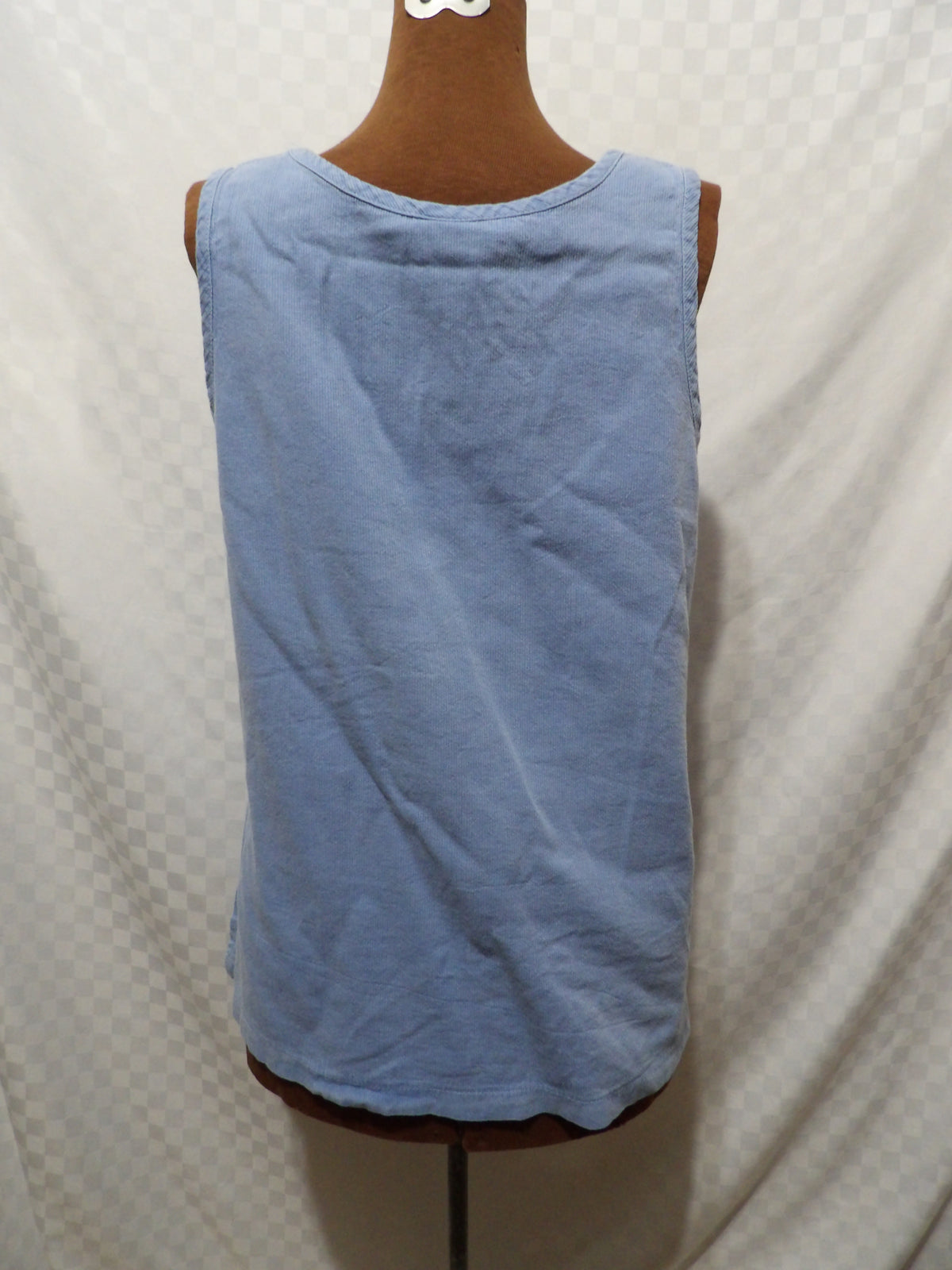 WEK Vintage Ribbed Tank Top | XL