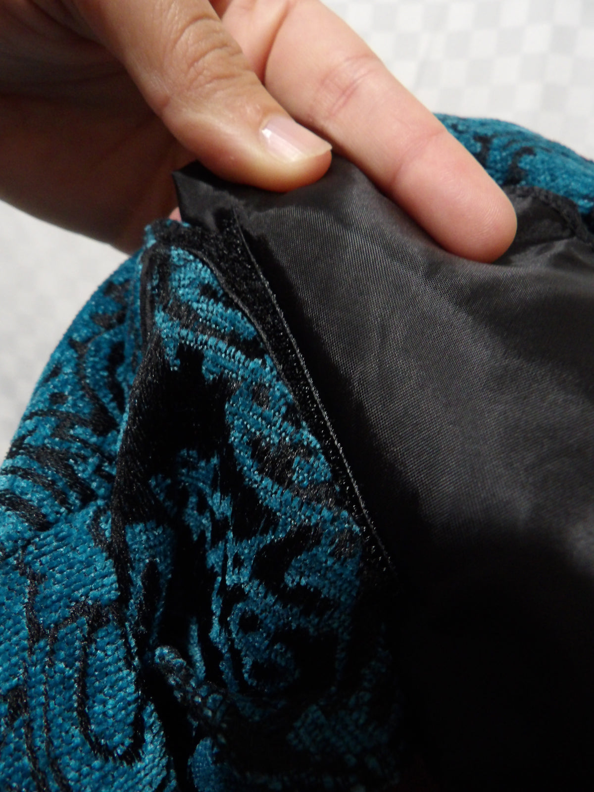 C.J. BANKS Vintage Paisley Velour Jacket | 1X