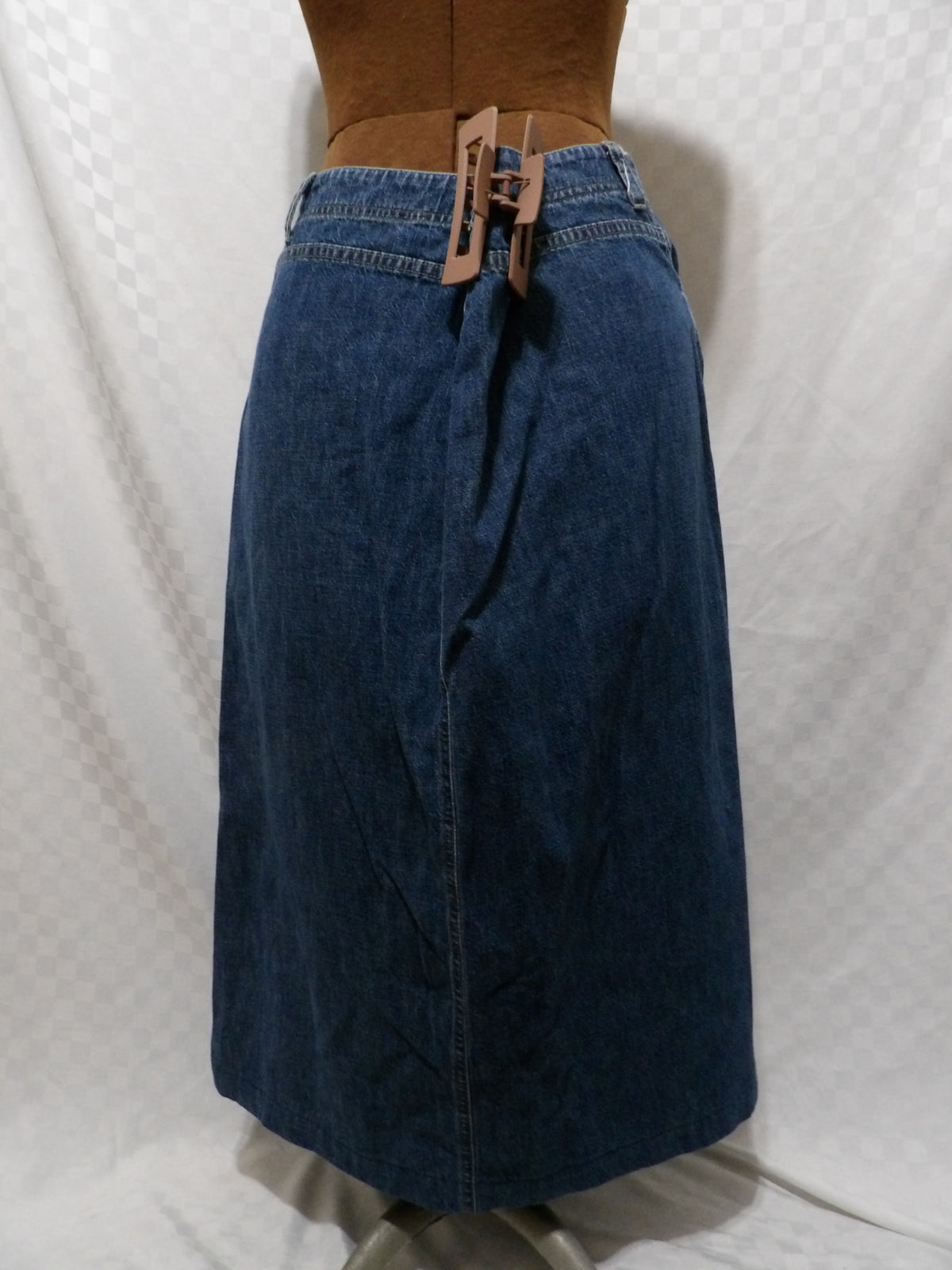 JONES SPORT Vintage Denim Midi Skirt | 14