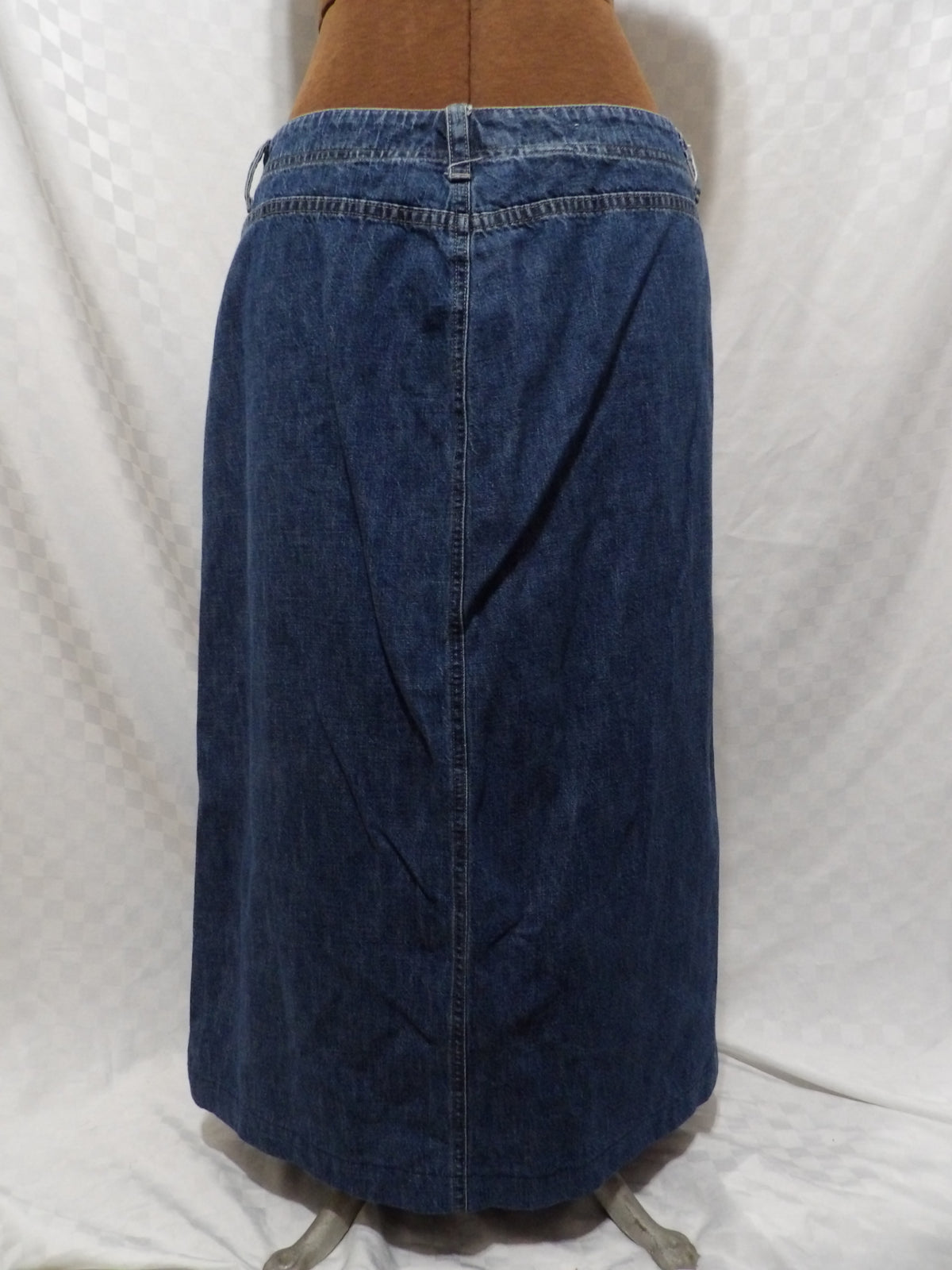 JONES SPORT Vintage Denim Midi Skirt | 14