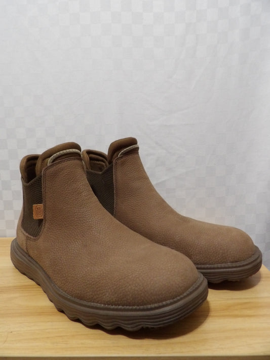 HEY DUDE Branson Boot Craft Leather Waterproof Boots | 10