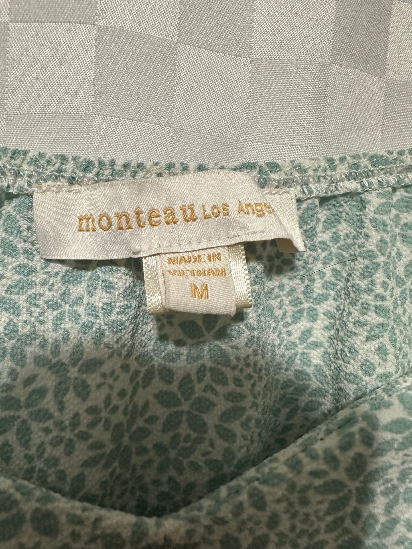 MONTEAU Floral Crop Top | M