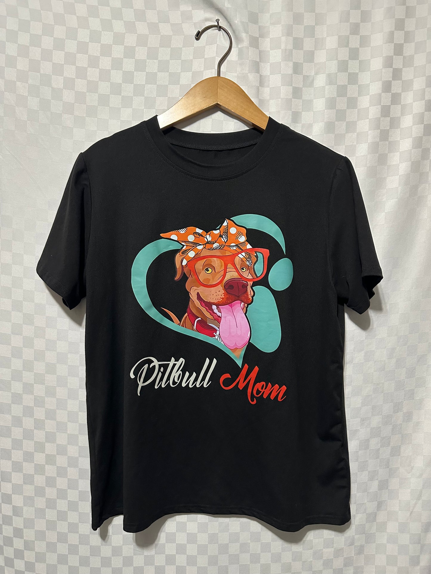 PITBULL MOM Tee | L