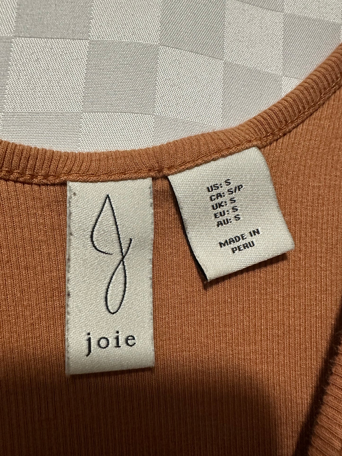 JOIE Ribbed Tank Top | S