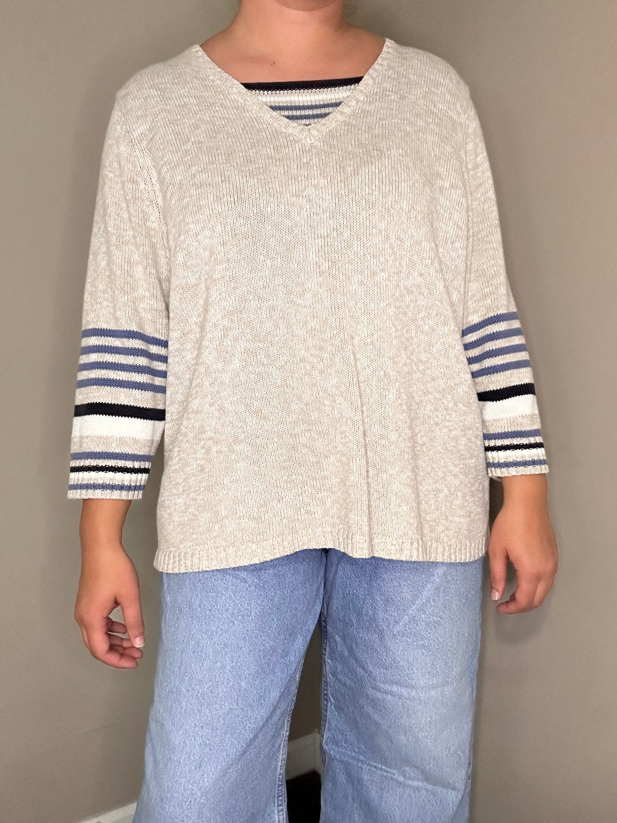 C.J. BANKS Vintage Lightweight Sweater | 1X
