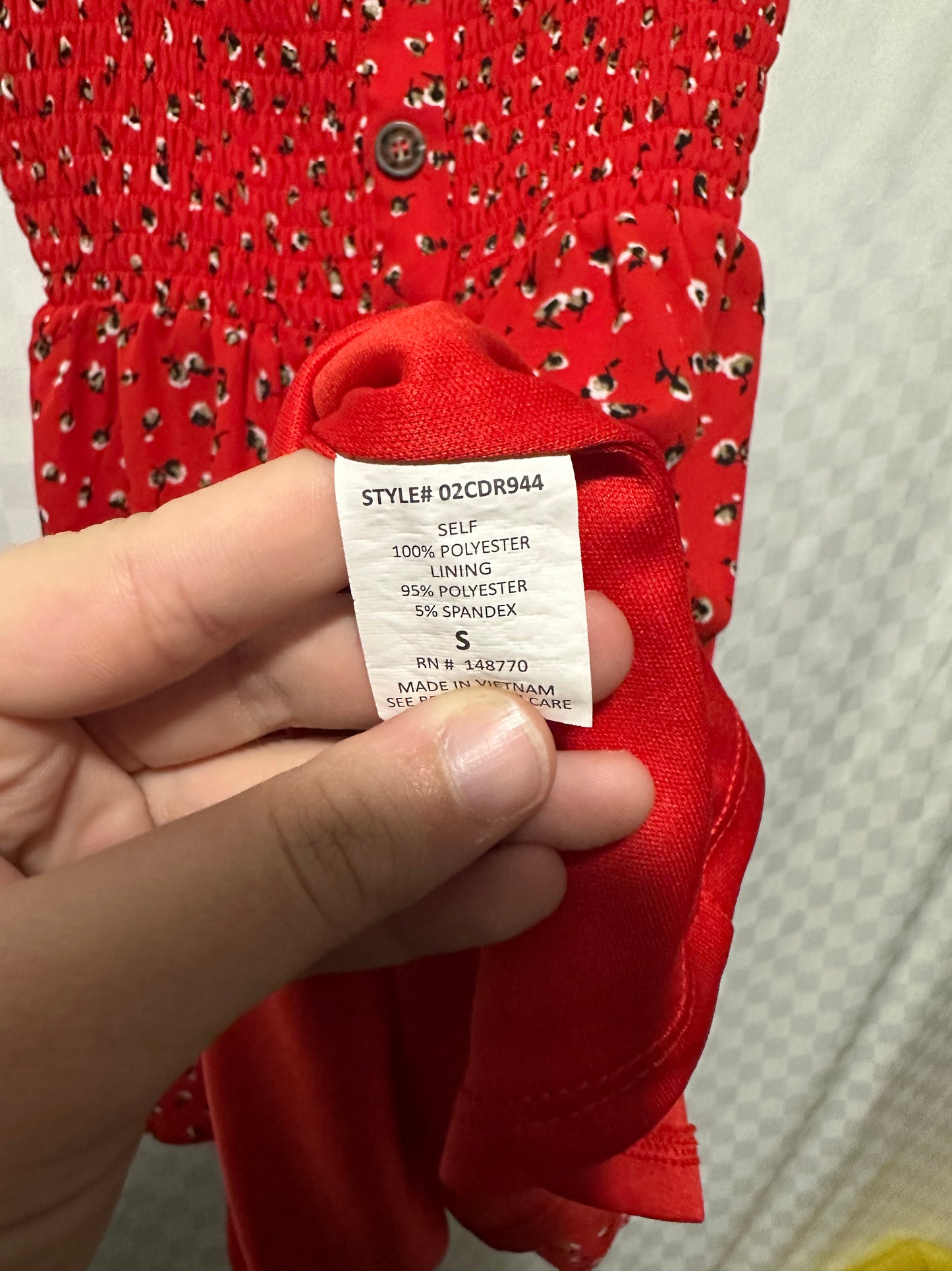 SIENNA SKY Cotton Design Mini Dress | S