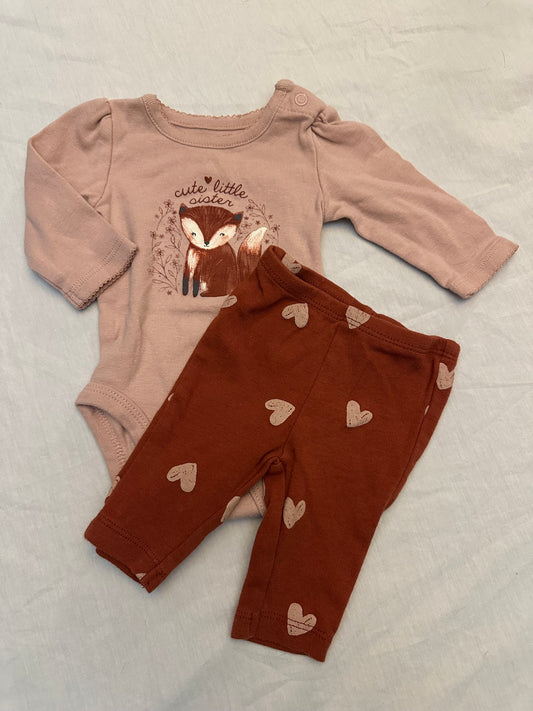 CARTER’S Fox Outfit | Newborn