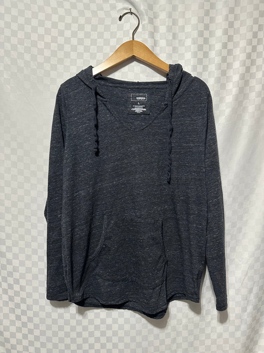 SONOMA Lightweight Slouchy Hooded Sweatshirt | L