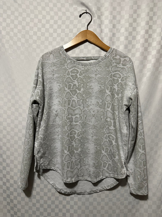 MTA SPORT Snakeskin Pattern Long Sleeve | M