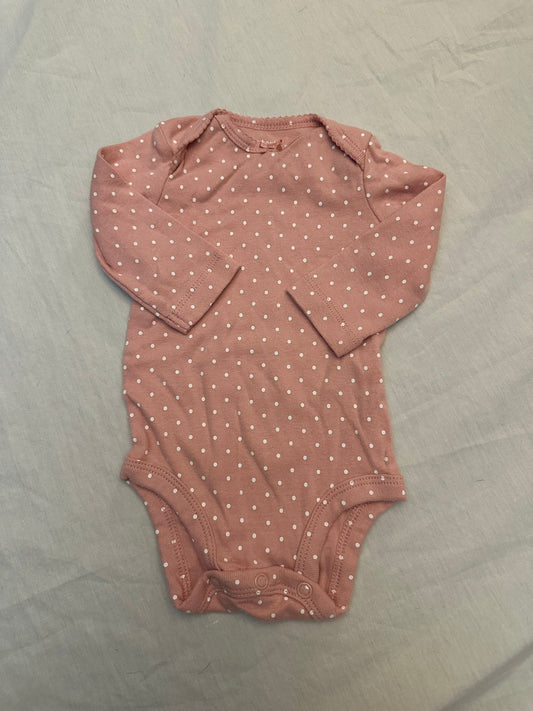 CARTER’S Long Sleeve Onesie | 3M