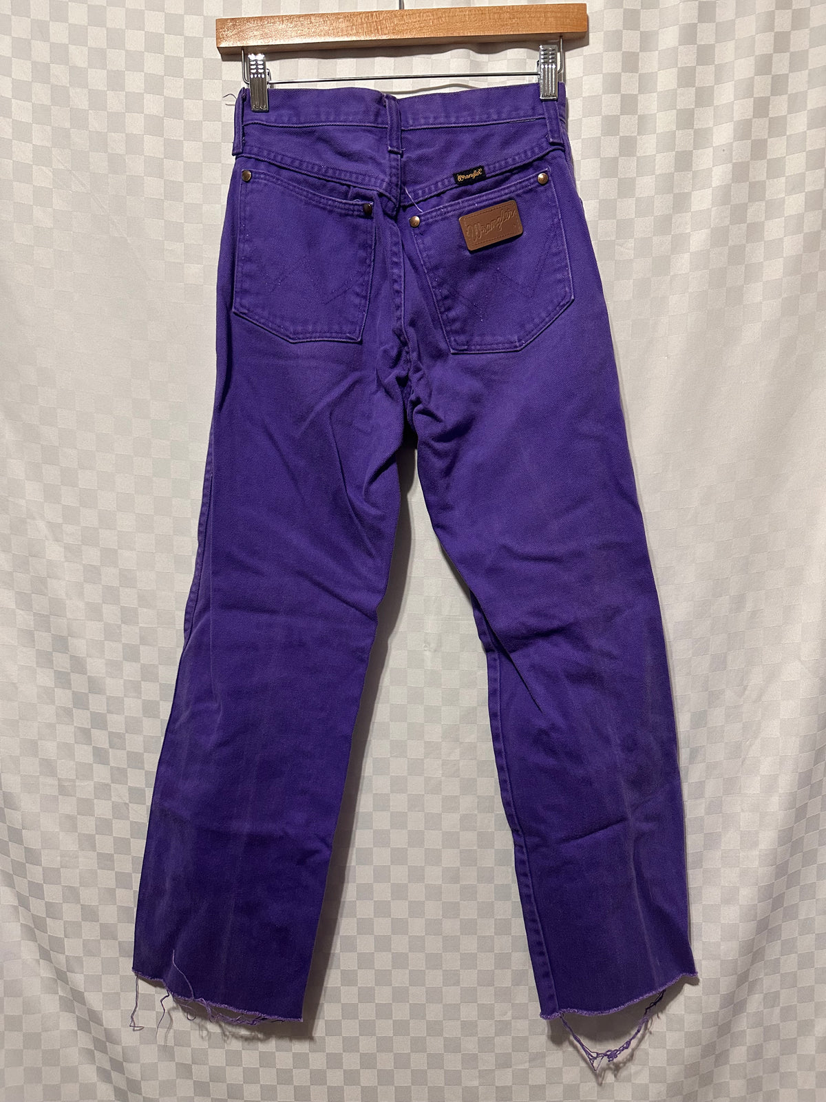 WRANGLER Vintage Purple Distressed Jeans | 3 x 32”