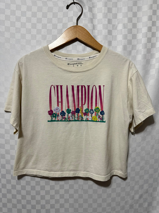 CHAMPION Floral Crop Top | S