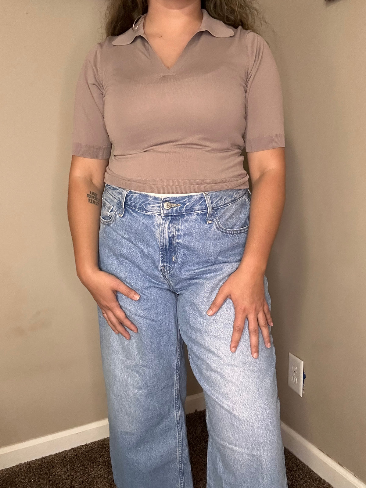 TRUTH by REPUBLIC Vintage Collared Top | XS