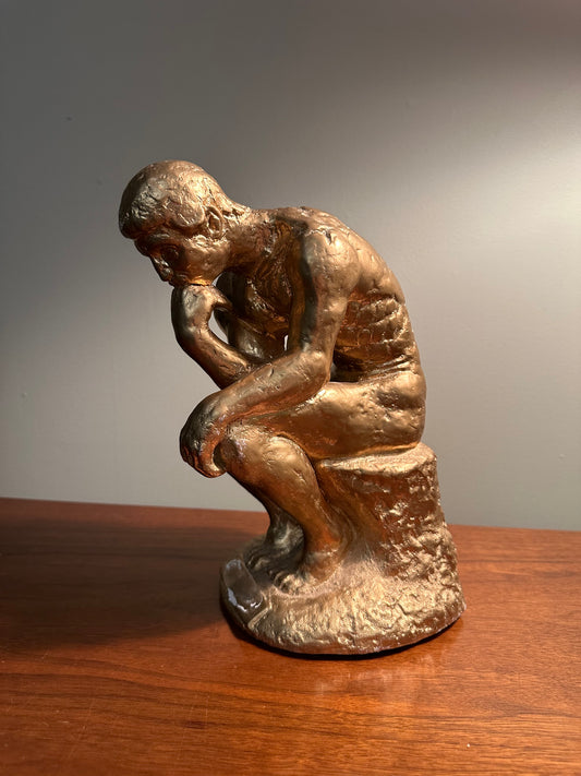 VINTAGE "The Thinker" Sculpture