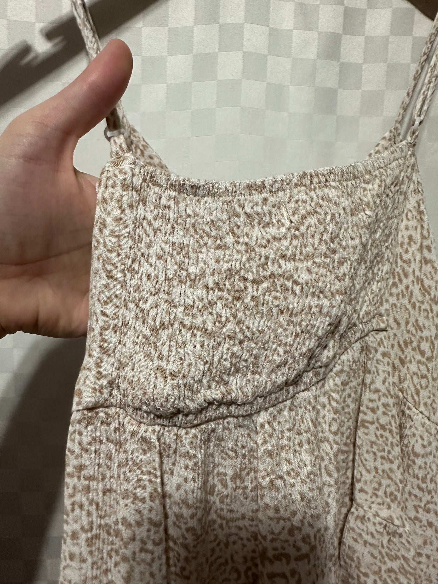 CHANCE Leopard Print Tank Top | M