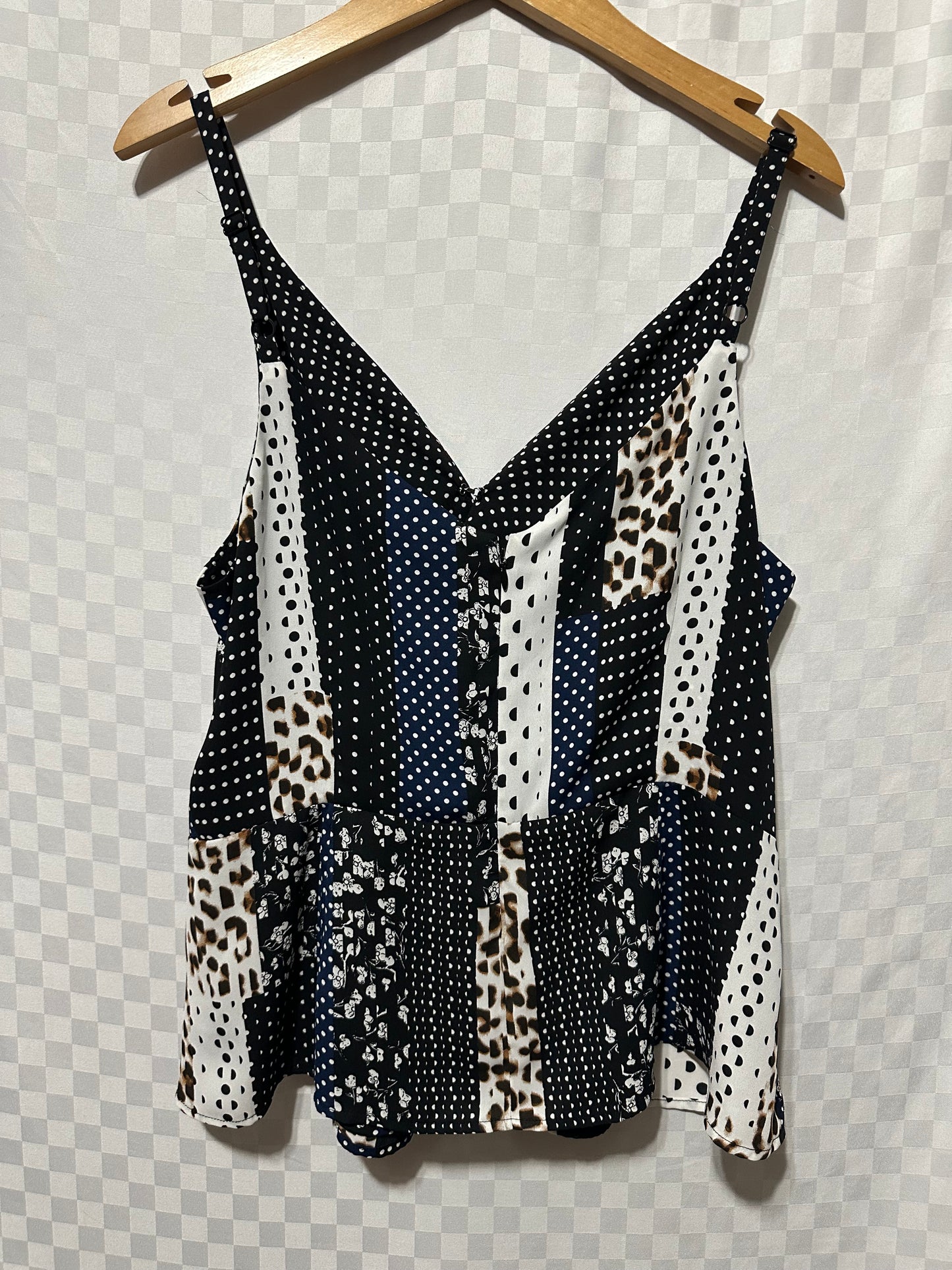 CABI Maximalist Patterned Blouse | 14