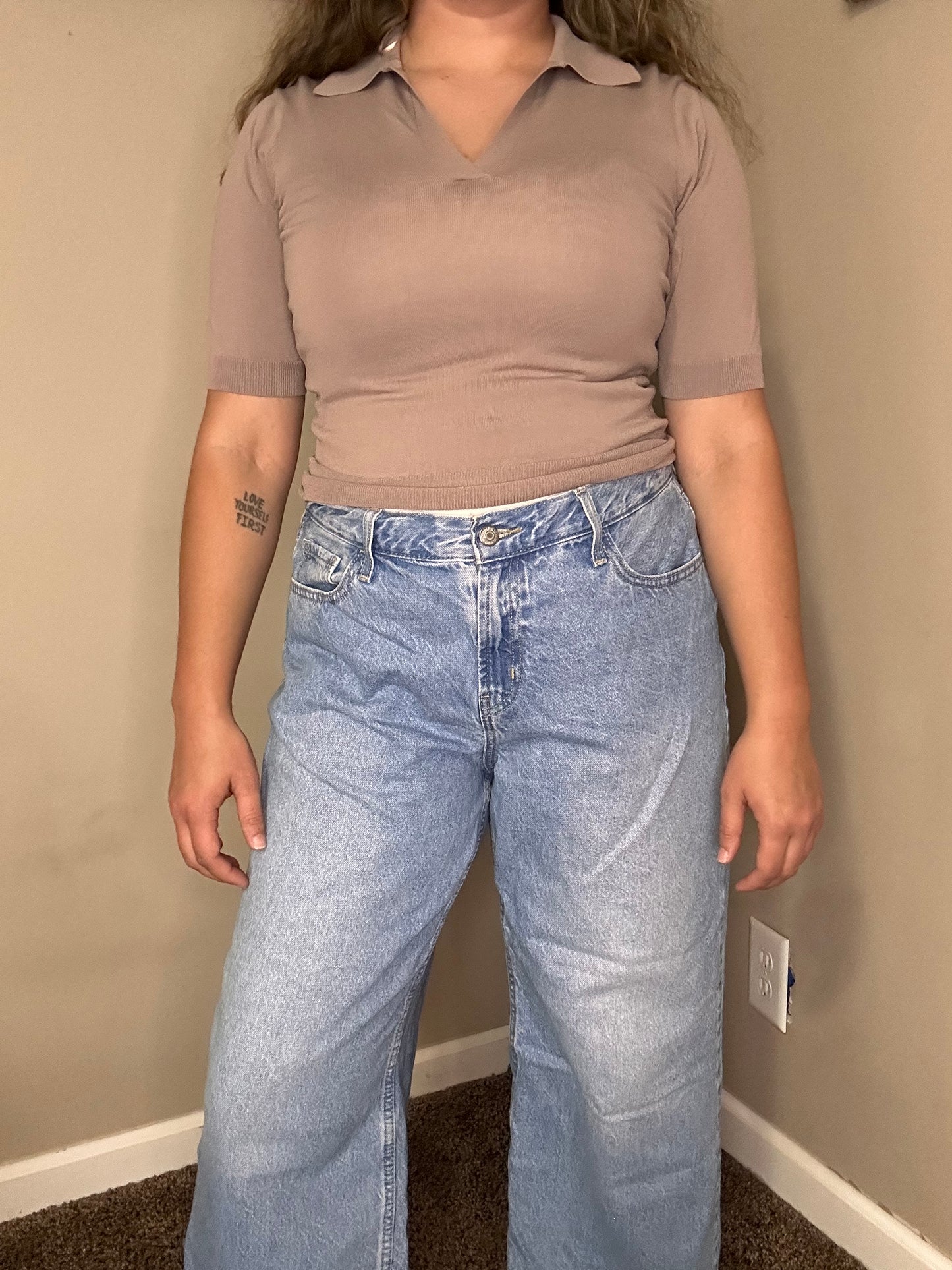 TRUTH by REPUBLIC Vintage Collared Top | XS